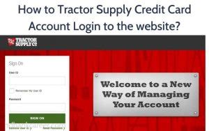 tractor supply credit card login citibank